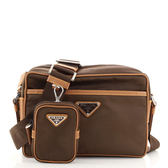 Prada Re-Edition Front Pocket Messenger Bag Tessuto Medium