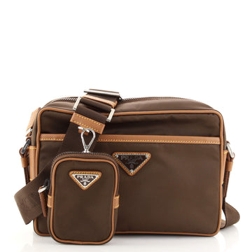 Prada Re-Edition Front Pocket Messenger Bag Tessuto Medium