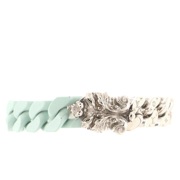 Louis Vuitton LV Sculpture Chain Bracelet Metal and Ceramic