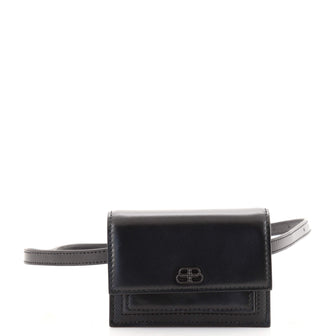 Balenciaga Sharp Belt Bag Leather XS