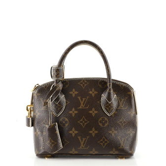 Louis Vuitton Lockit Handbag Monogram Fetish Canvas BB