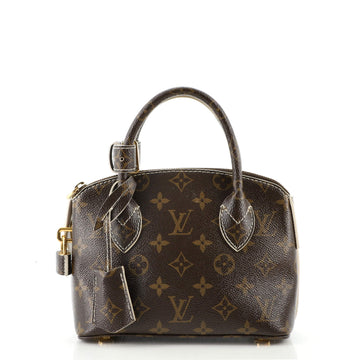 Louis Vuitton Lockit Handbag Monogram Fetish Canvas BB