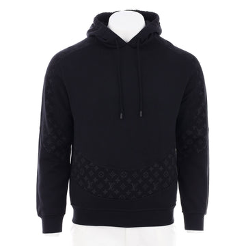 Louis Vuitton Men's Circle Cut Hoodie Monogram Cotton