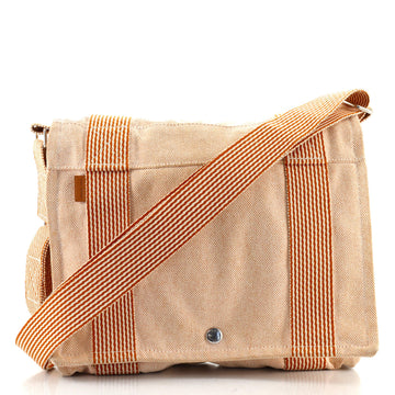 Hermes Fourre Tout Besace Messenger Bag Toile PM