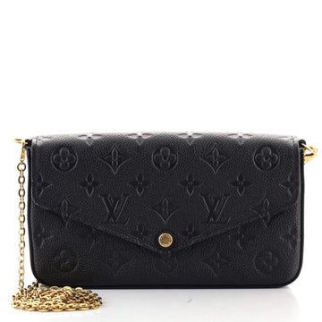Louis Vuitton Felicie Pochette Monogram Empreinte Leather