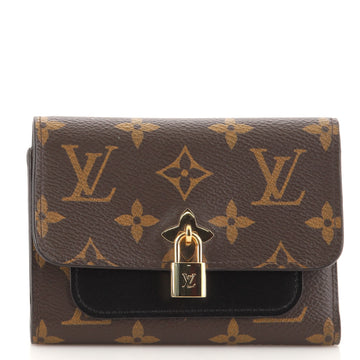 Louis Vuitton Flower Wallet Monogram Canvas Compact