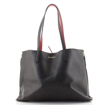 Salvatore Ferragamo Jet Set Tote Leather Large