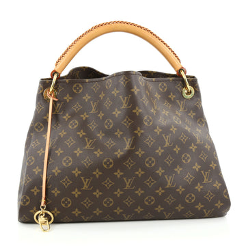 Louis Vuitton Artsy Handbag Monogram Canvas MM Brown