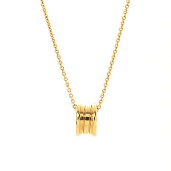 Bvlgari B.Zero1 Pendant Necklace 18K Yellow Gold Small