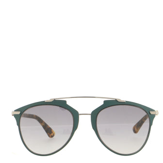 Christian Dior Reflected Aviator Sunglasses Metal