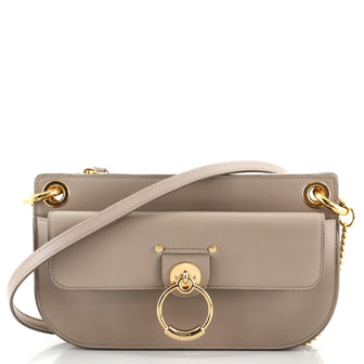 Chloe Tess Chain Crossbody Bag Leather Mini