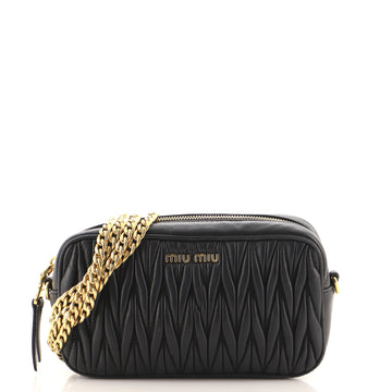 Miu Miu Convertible Belt Bag Matelasse Leather Mini