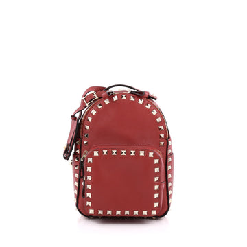 Valentino Rockstud Backpack Leather Mini