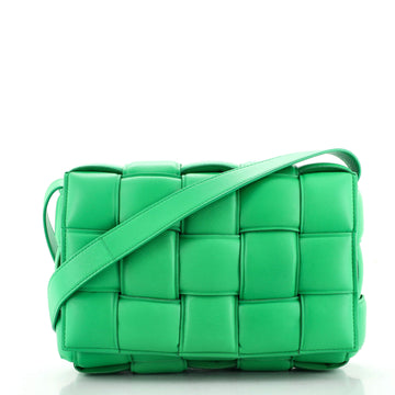 Bottega Veneta Cassette Crossbody Bag Padded Maxi Intrecciato Leather
