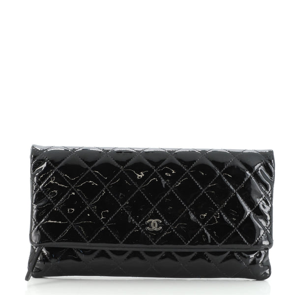 Beauty CC Clutch Quilted Patent