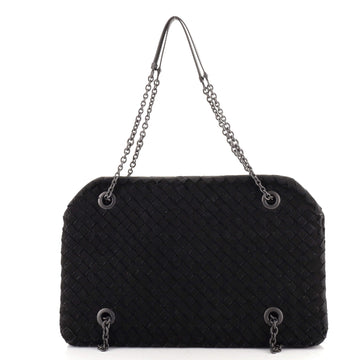 Bottega Veneta Duo Bag Intrecciato Grosgrain