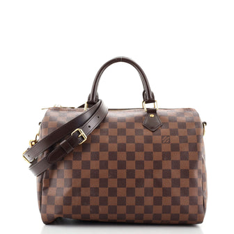 Louis Vuitton Speedy Bandouliere Bag Damier 30