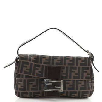 Fendi Baguette Bag Zucca Canvas
