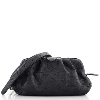Louis Vuitton Scala Pouch Bag Mahina Leather Mini