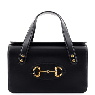 Gucci Horsebit 1955 Boston Bag Leather Small
