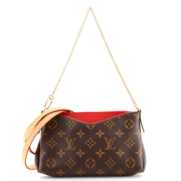 Louis Vuitton Pallas Clutch Monogram Canvas