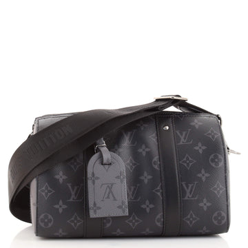 Louis Vuitton City Keepall Bag Monogram Eclipse Canvas