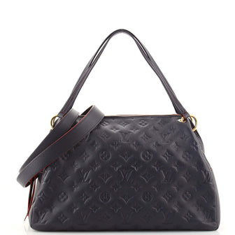 Louis Vuitton Ponthieu Handbag Monogram Empreinte Leather PM