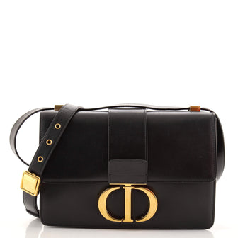 Christian Dior 30 Montaigne Flap Bag Leather