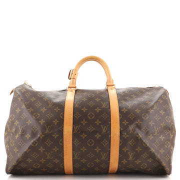 Louis Vuitton Keepall Bag Monogram Canvas 50
