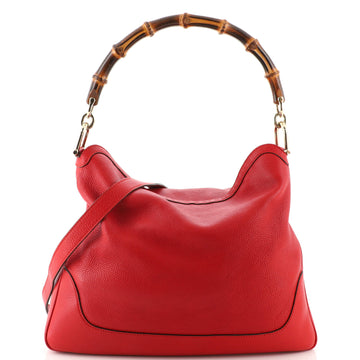 Gucci Diana Bamboo Shoulder Bag Leather Medium