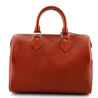 Louis Vuitton Speedy Handbag Epi Leather 25