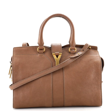 Saint Laurent Chyc Cabas Tote Leather Small