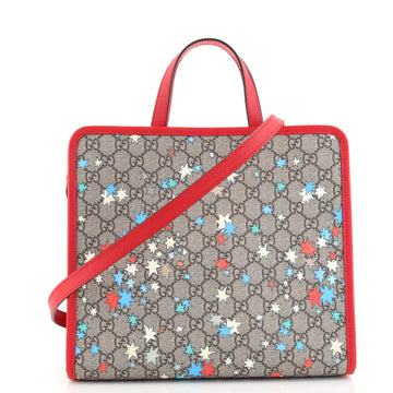 Gucci Children's Tote Printed GG Coated Canvas Medium