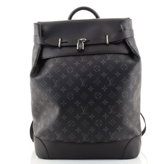 Louis Vuitton Steamer Backpack Monogram Eclipse Canvas
