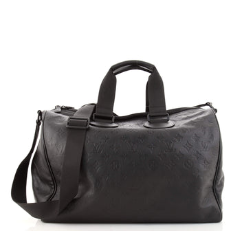 Louis Vuitton Speedy Bandouliere Bag Monogram Shadow Leather 40