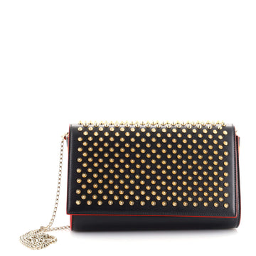 Christian Louboutin Paloma Clutch Spiked Leather