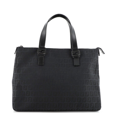 Fendi Vintage Zip Tote Zucchino Canvas Medium