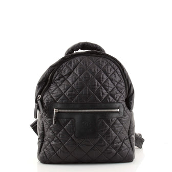Chanel Coco Cocoon Backpack Quilted Nylon Large
