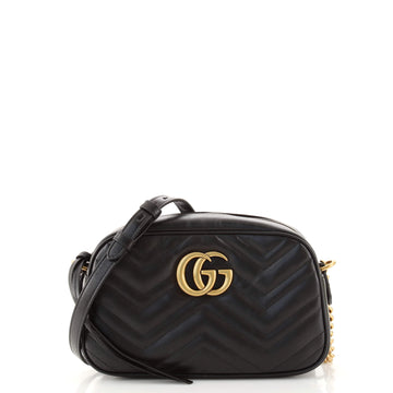 Gucci GG Marmont Shoulder Bag Matelasse Leather Small