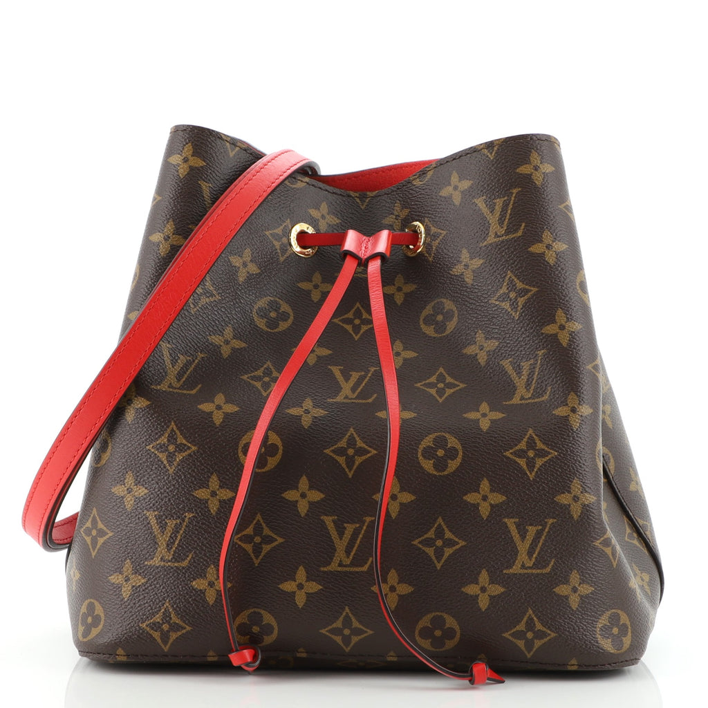 Louis Vuitton Monogram Neonoe Red 