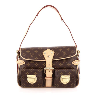 Louis Vuitton Hudson Handbag Monogram Canvas PM