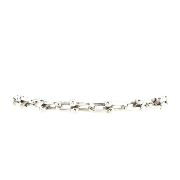 Tiffany Hardwear Small Link Bracelet in Sterling Silver, Size: Medium