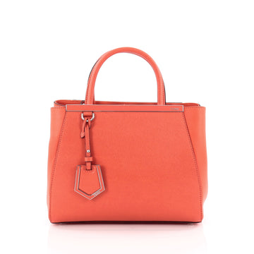 Fendi 2Jours Handbag Leather Petite