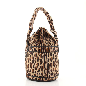 Fendi Palazzo Bucket Bag Pony Hair Small