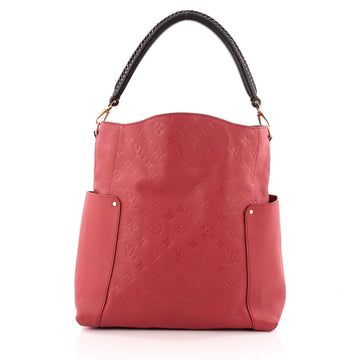 Louis Vuitton Bagatelle Hobo Monogram Empreinte Leather