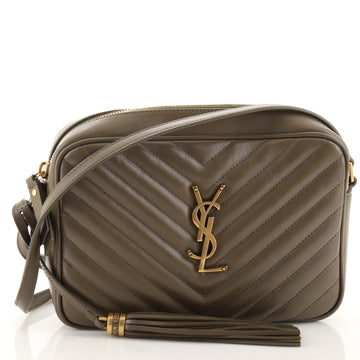 Saint Laurent Lou Camera Bag Matelasse Chevron Leather Small