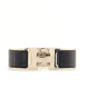 Hermes Clic H Bracelet Enamel Wide