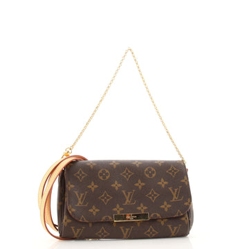 Louis Vuitton Favorite Handbag Monogram Canvas MM