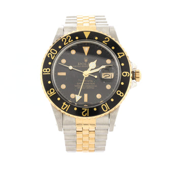 GMT-Master Tiffany Dial Automatic Watch Stainless Steel and Yellow Gold 40