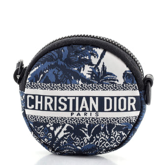 Christian Dior DiorTravel Detachable Coin Purse Printed Fabric